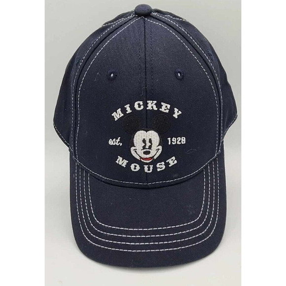 Disney 100% Cotton est.1928 Mickey Mouse Embroidered Baseball Cap. Teenage size. - Picture 1 of 12